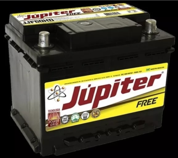 Baterias Automotivas 60 Amperes Jupiter Jjf60hd image1